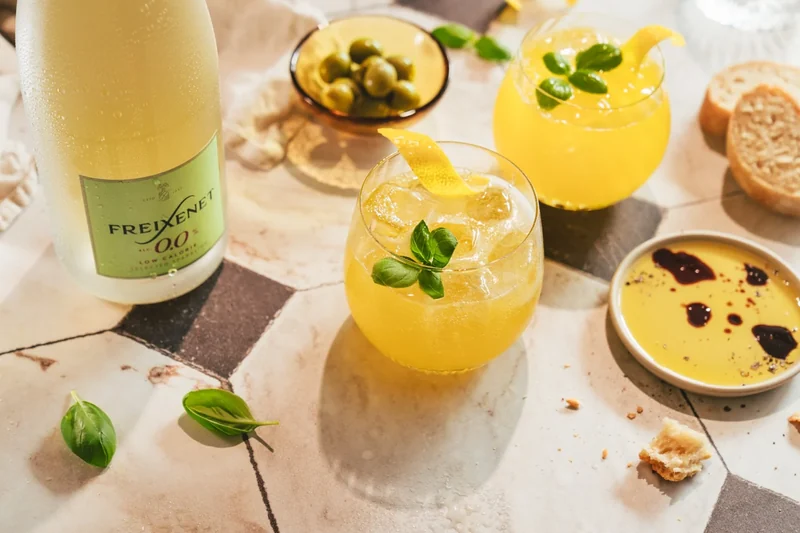 Freixenet Drink mit Zitrusfrüchten
