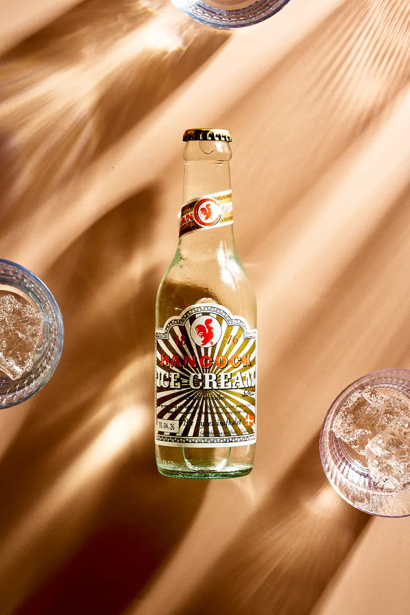 Hancock Ice Cream Soda im warmen Licht mit Schatten