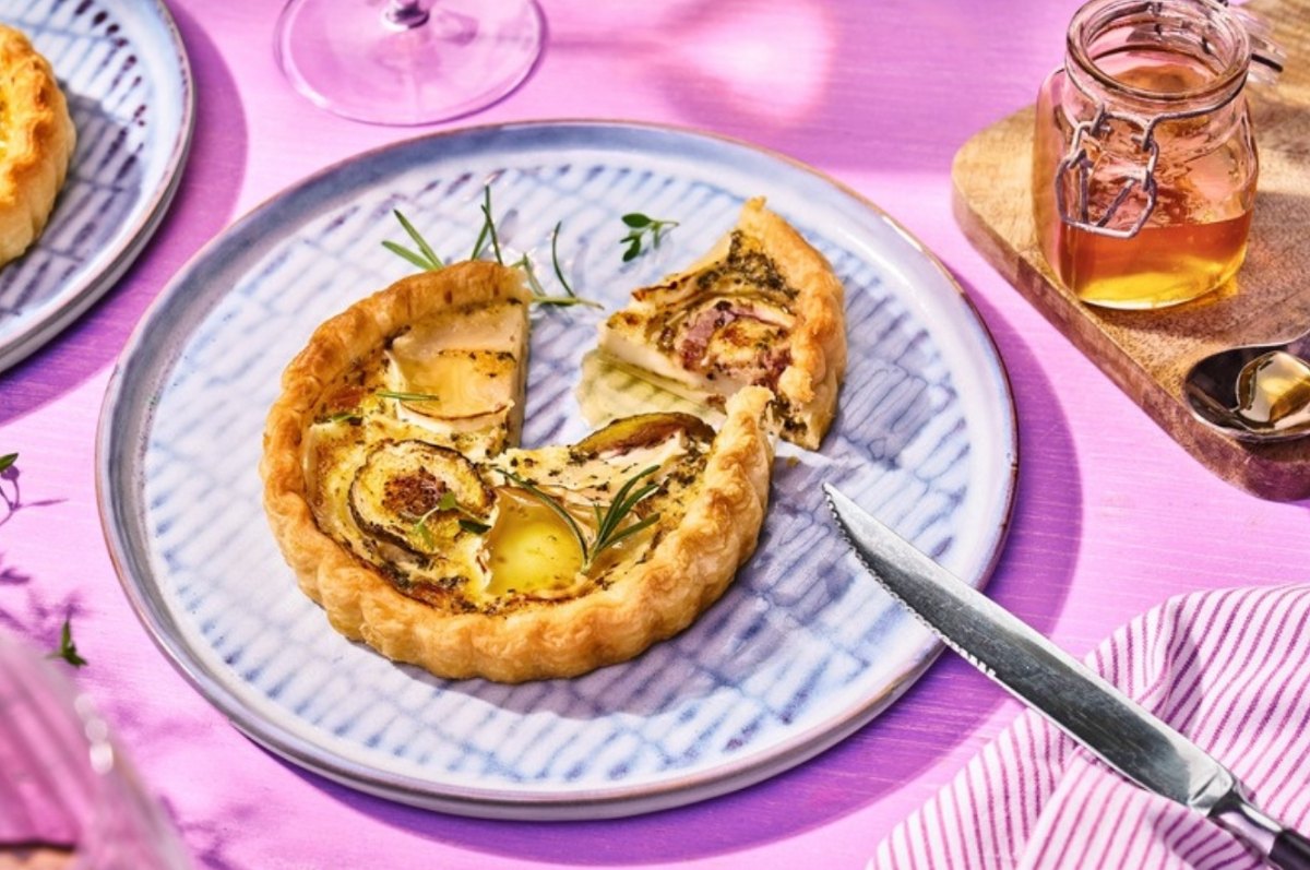 Quiche als Rezeptfoto für REWE